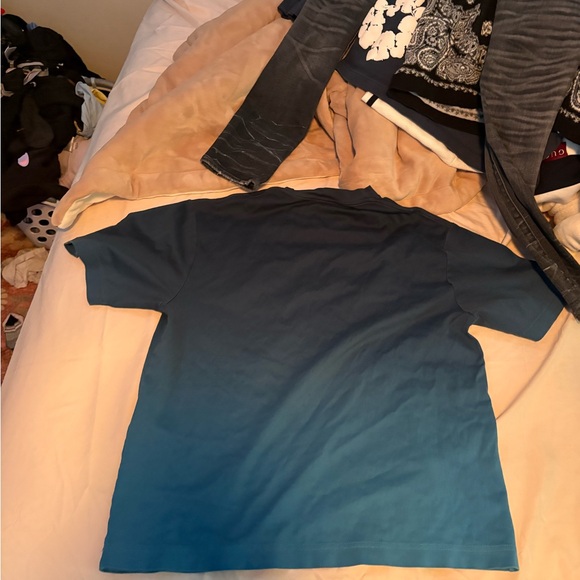 Gucci Navy Blue Logo T-Shirt - Picture 2 of 5